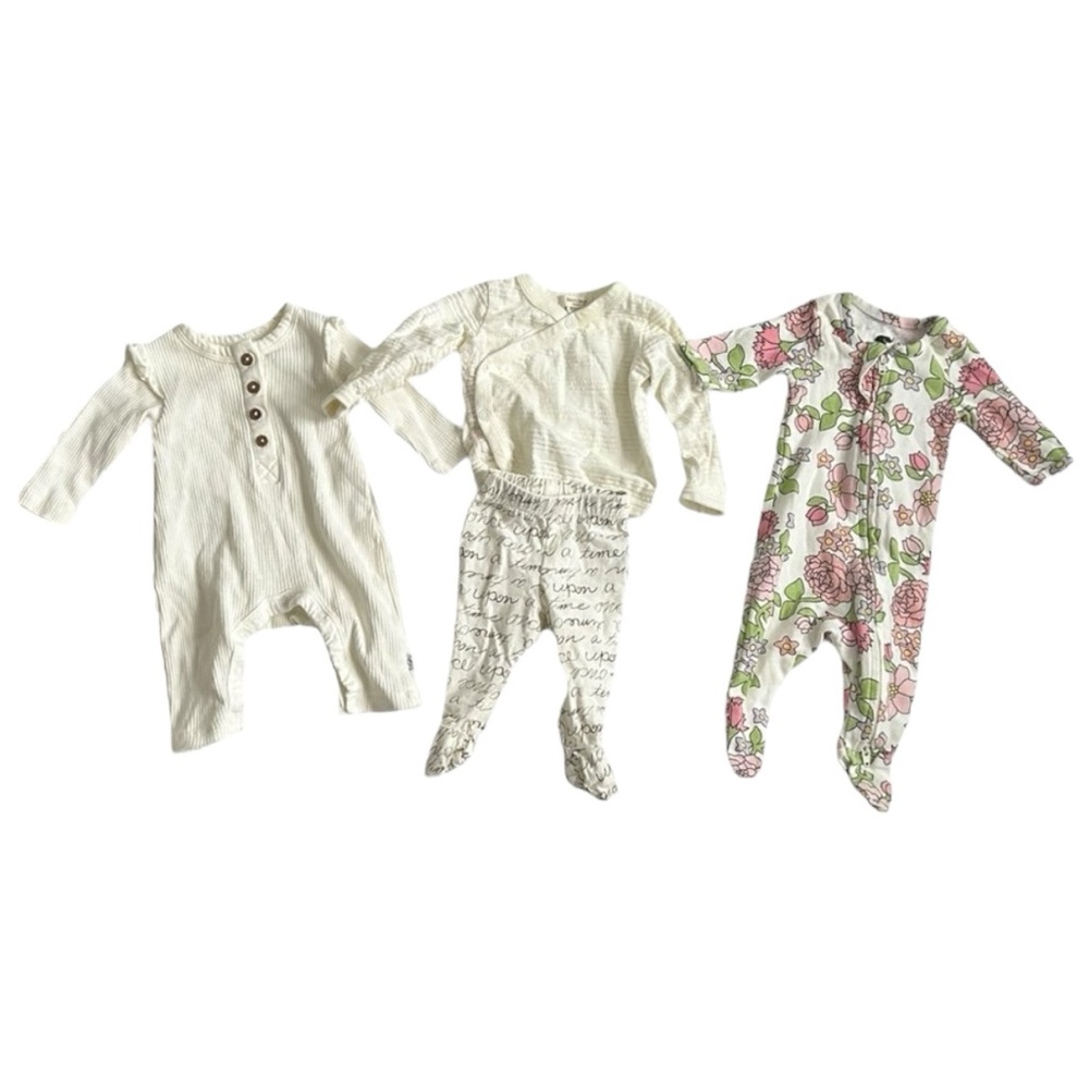 Monica + Andy, Honest, and Burt’s Bees Preemie Baby Clothes Bundle